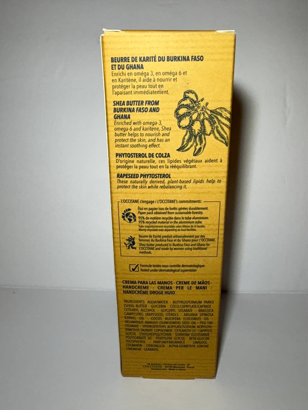 New L’Occitane Shea Butter Hand Cream Dry Skin 150ml - photo 3