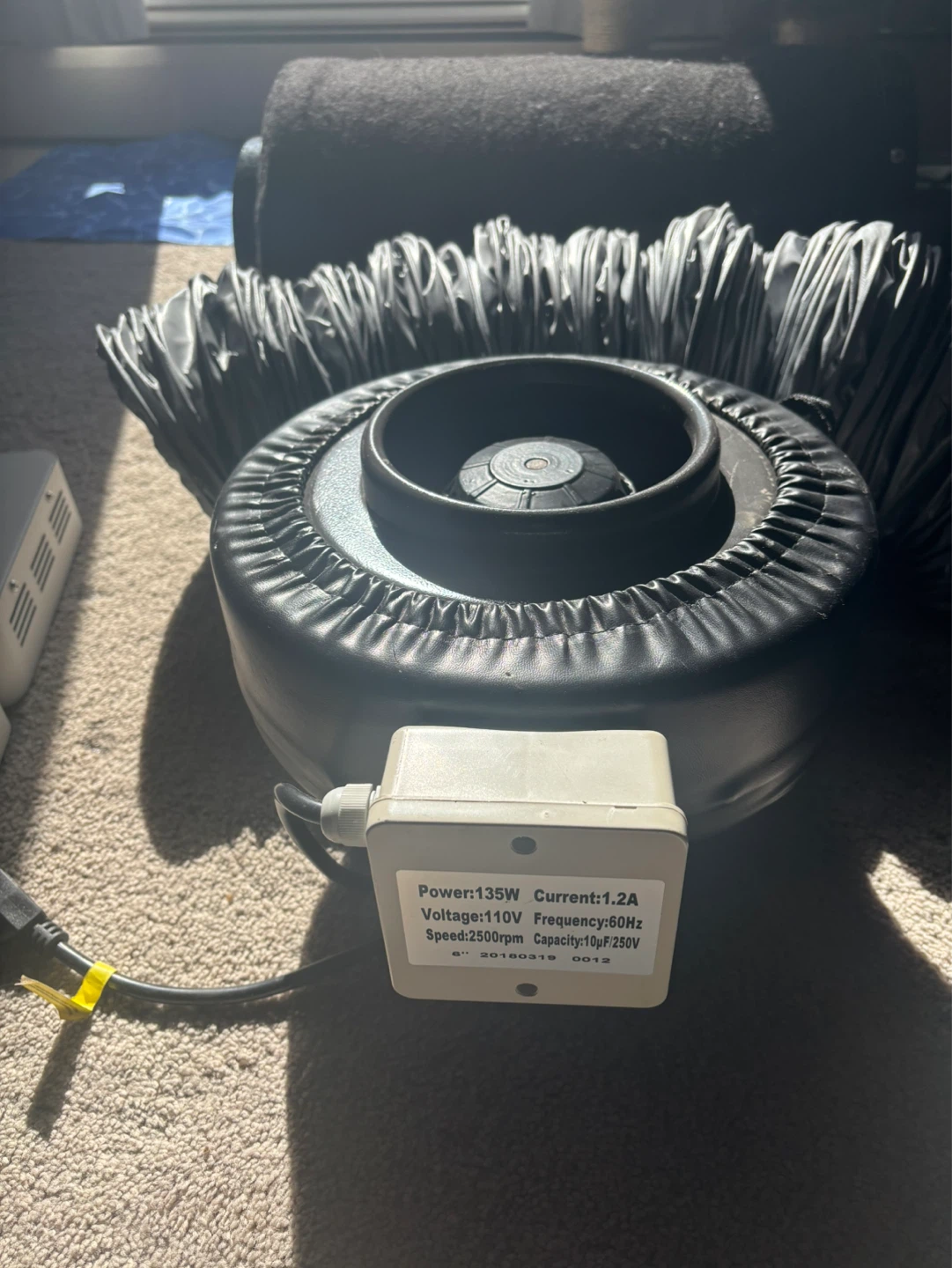 Grow Tent Kit with LED Light and Fan - photo 5