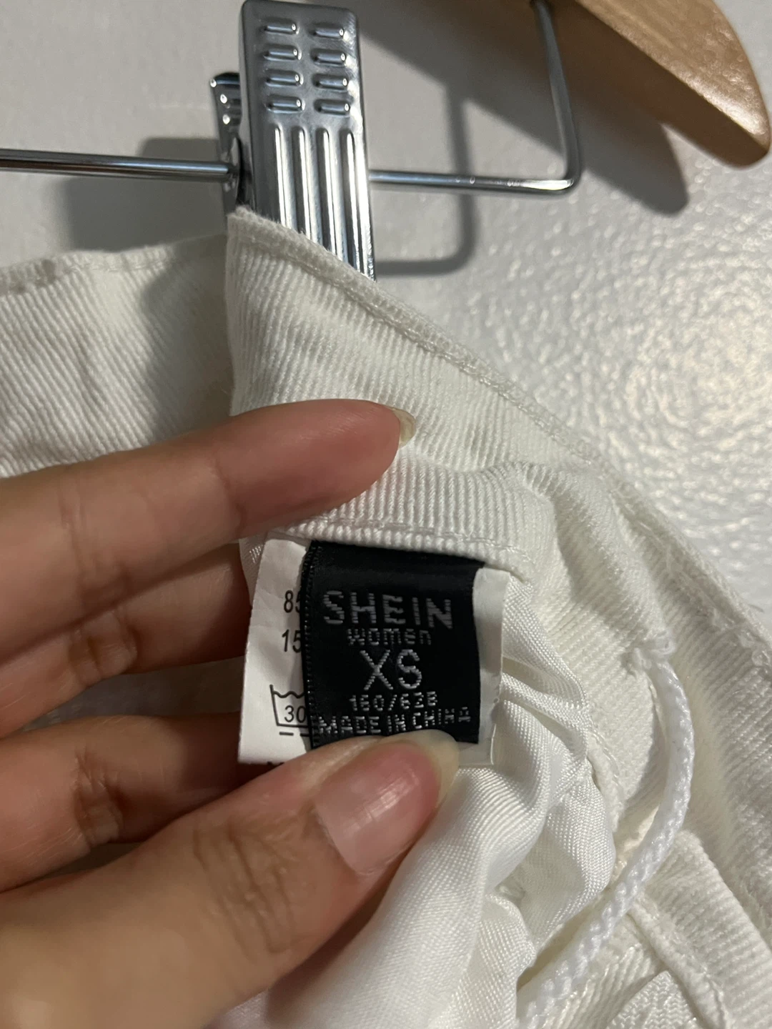 White Wide Leg Jeans - Size XS - photo 2