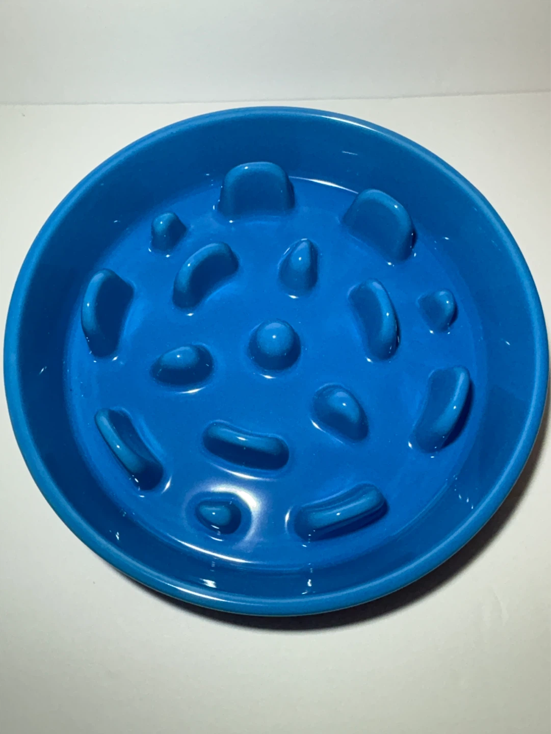 New premium ceramic slow feeder bowl
