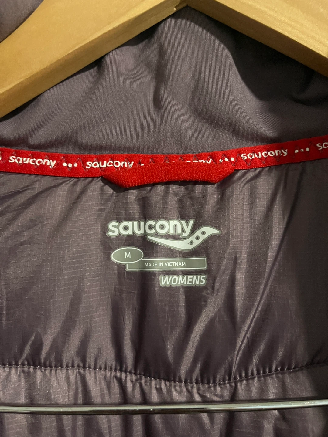 Women's Purple Puffer Jacket - Medium - photo 3