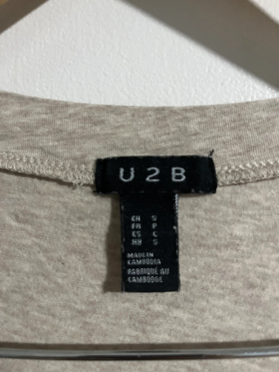 Beige Long Sleeve - Small - photo 2