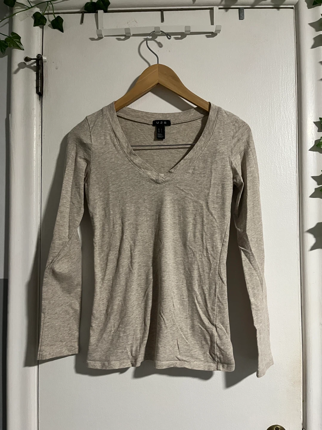 Beige Long Sleeve - Small