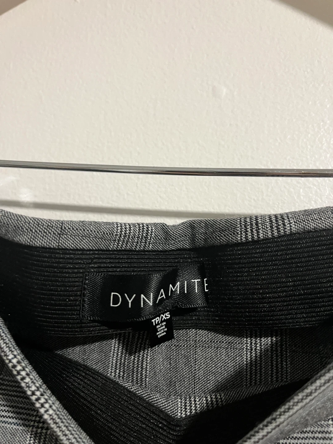 Grey Plaid Mini Skirt - Xs - photo 2