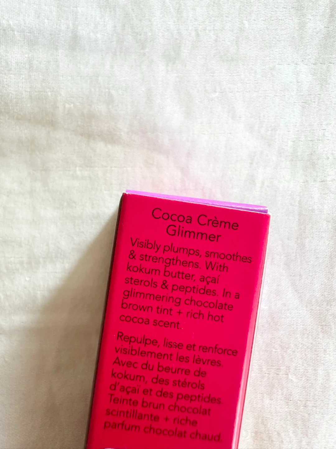 🆕 Ole Henriksen Cocoa Crème Glimmer Lip Treatment - photo 4