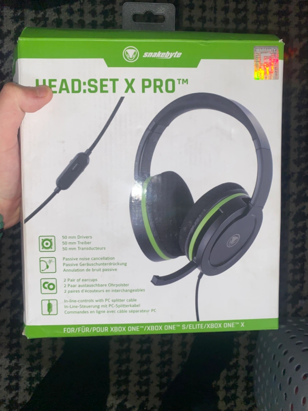 Snakebyte HEAD:SET X PRO Gaming Headset for Xbox