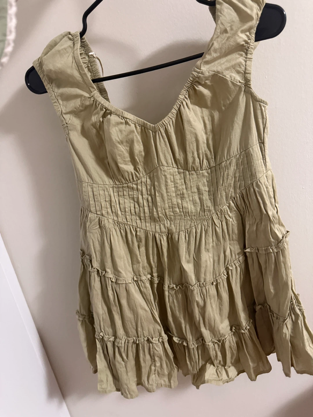 Green COTTON:ON summer dress in Canadian size 8 - photo 2