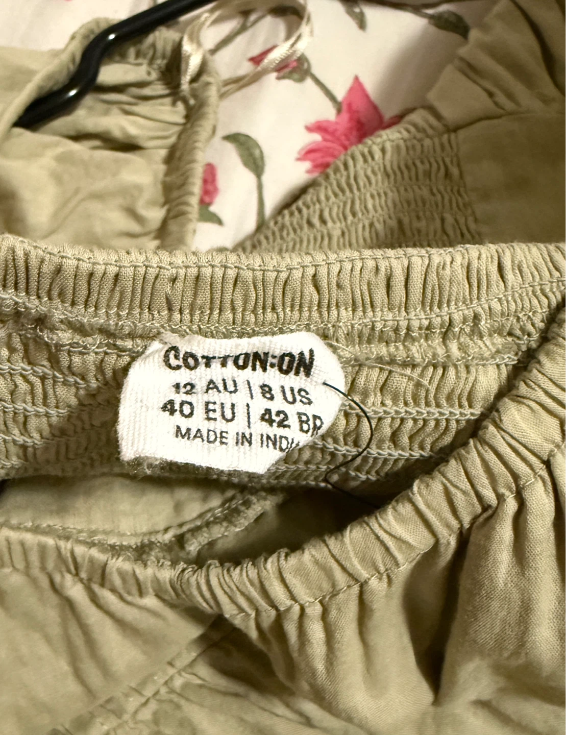 Green COTTON:ON summer dress in Canadian size 8 - photo 5