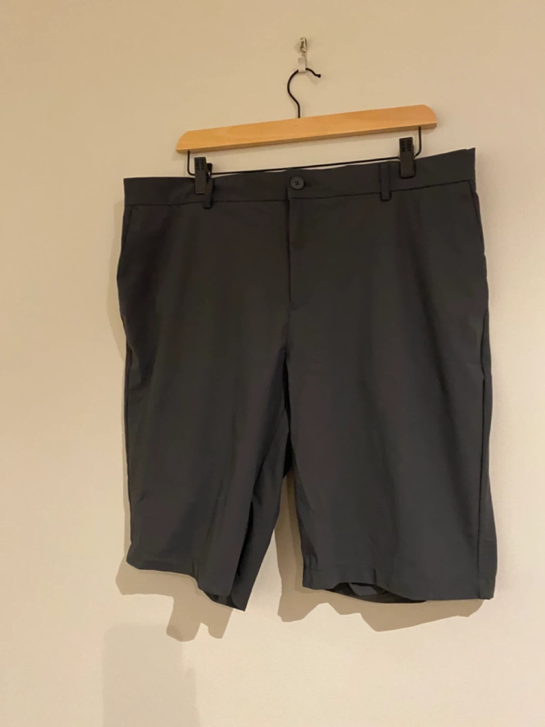 Men's Dark Grey Golf Shorts