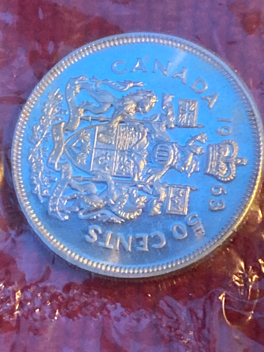 Canada 1963 Centennial Proof  Coin Set PL 1.1 OZ Pure Silver - photo 3
