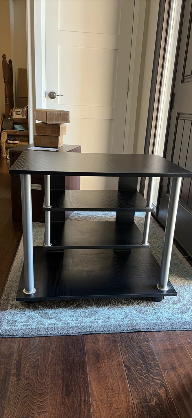 Black 3-Tier TV Stand/Media Console
