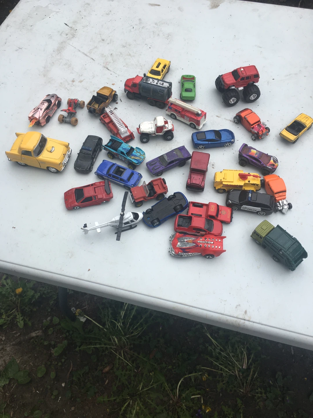 Assorted Lot of Toy Cars and Trucks - photo 2