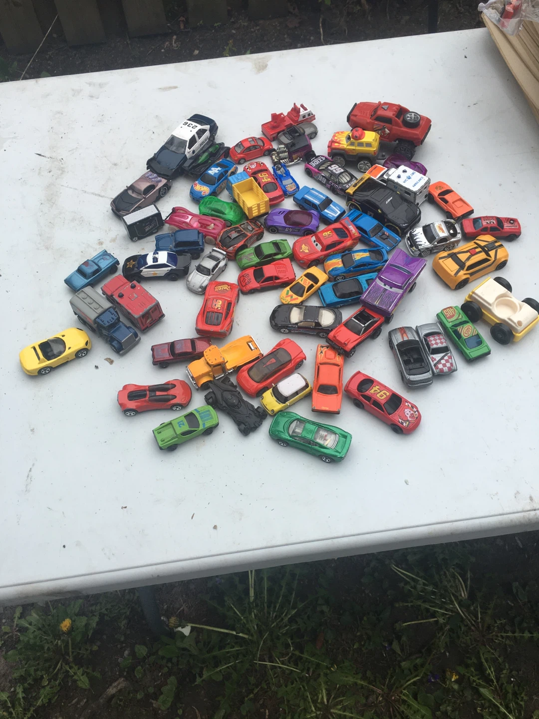 Assorted Lot of Toy Cars and Trucks - photo 4