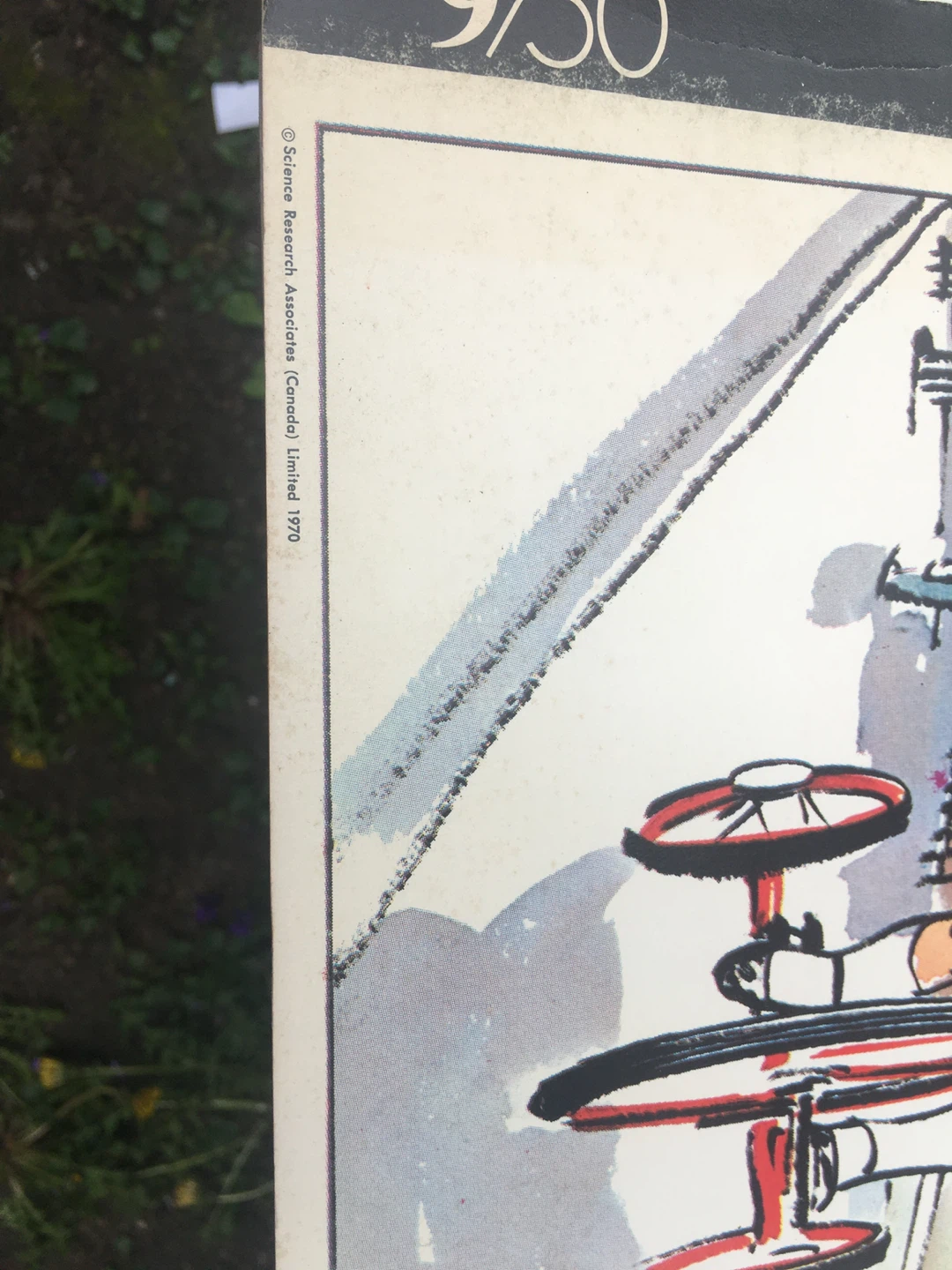 Collection of 1970 Vintage Educational Illustrations and Comics - photo 4