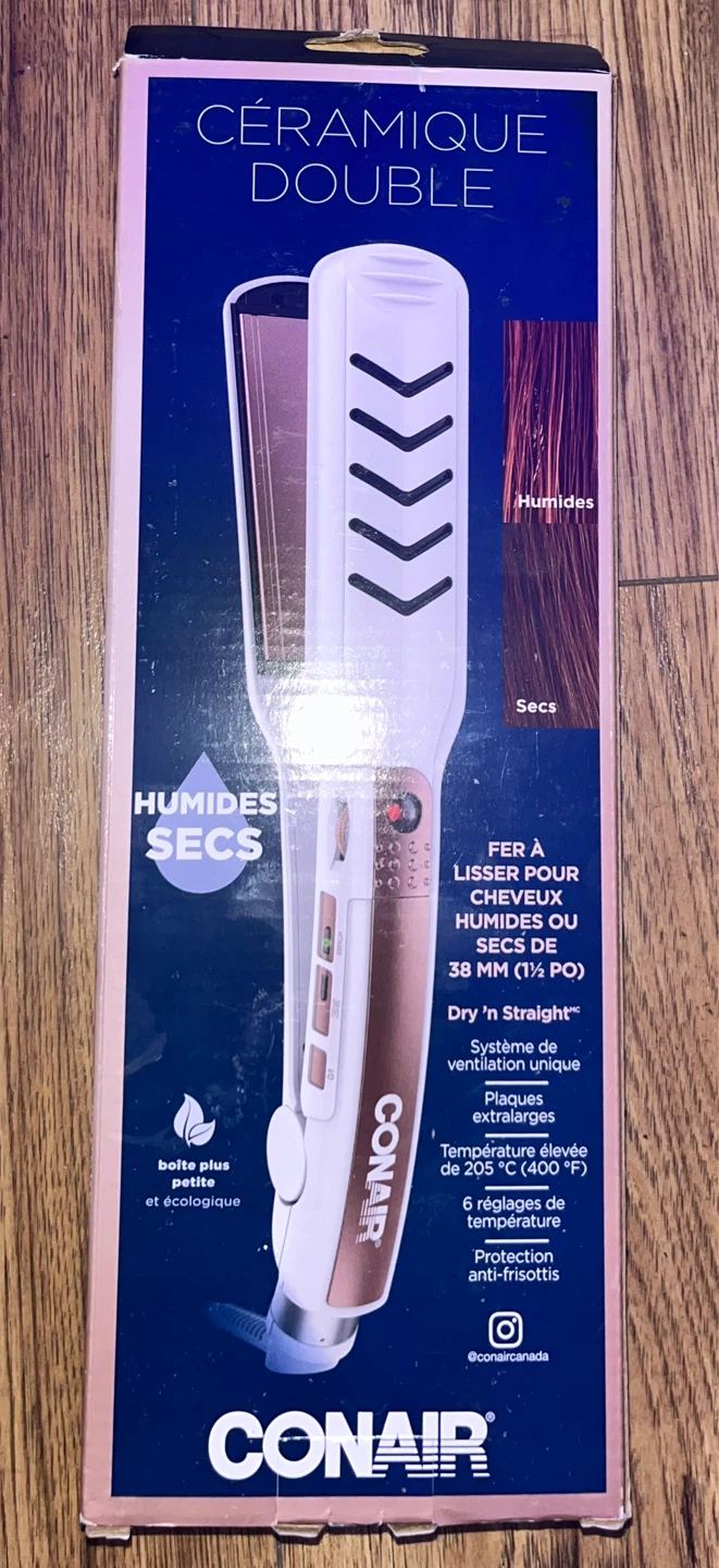 Conair Ceramic Double Straightener 1.5 Inch
