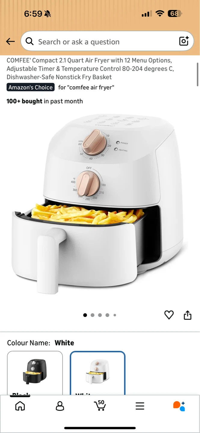 Comfee Air Fryer – Like New ✨ - photo 2