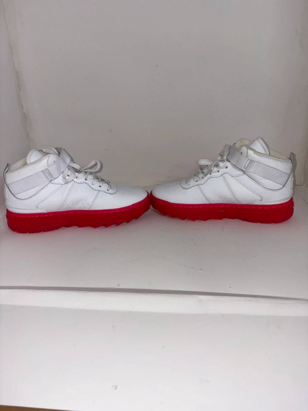 Fila Disruptor II Mid Top Sneakers White Red - photo 5
