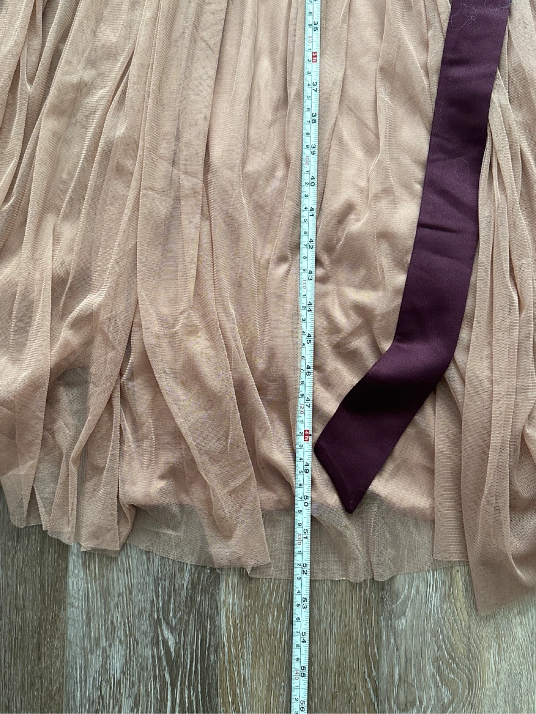 NWT Anaya Pink Tulle Strapless Maxi Dress S - photo 3