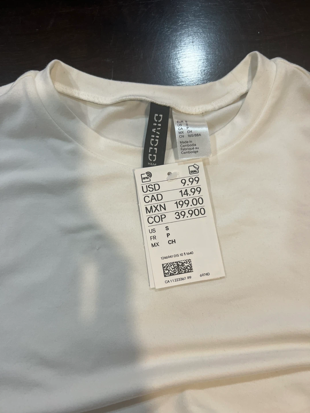 Divided White T-Shirt Size S - photo 2