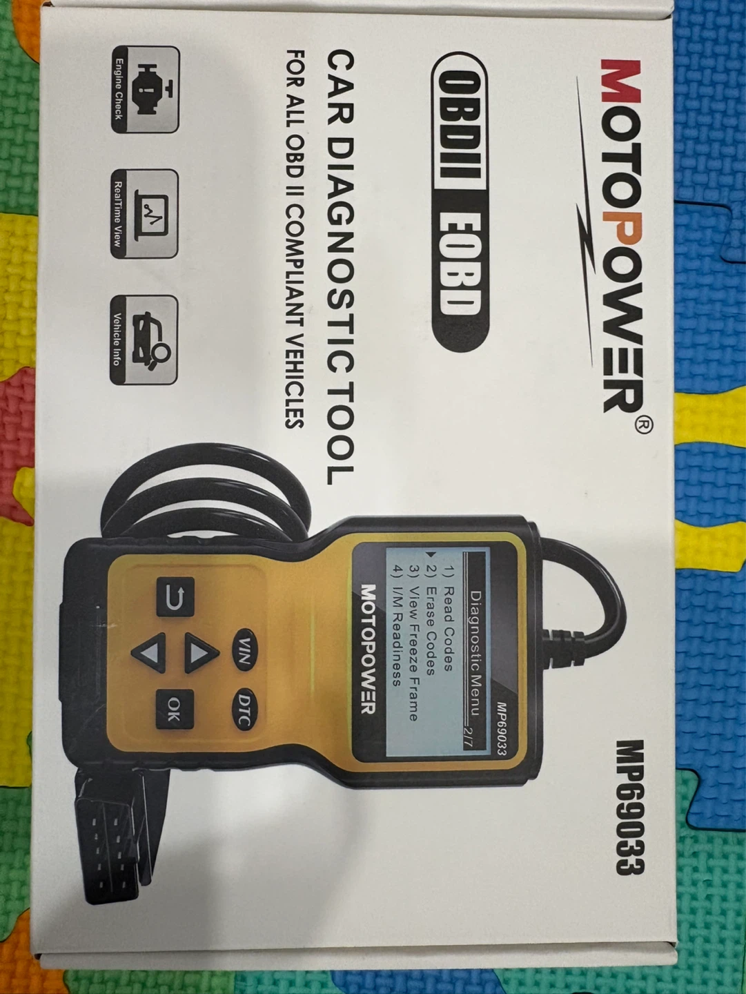 MOTOPower MP69033 OBDII EOBD Car Diagnostic Tool