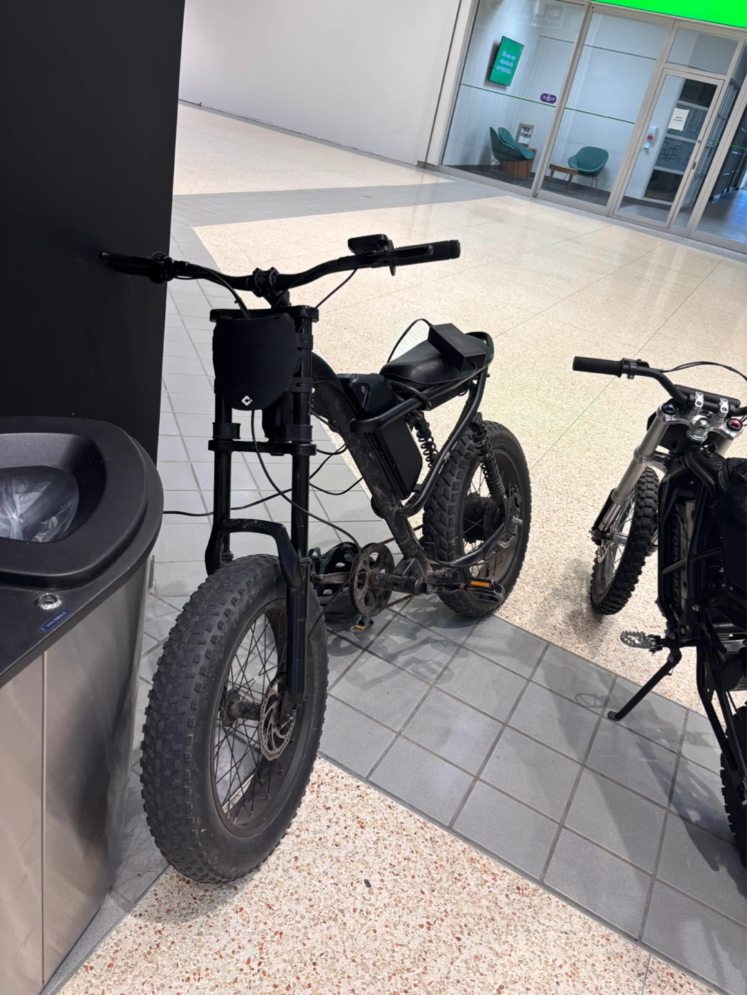 Black Electric Fat Tire Bike - photo 4