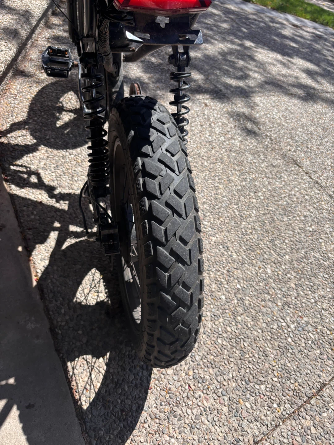 Black Electric Fat Tire Bike