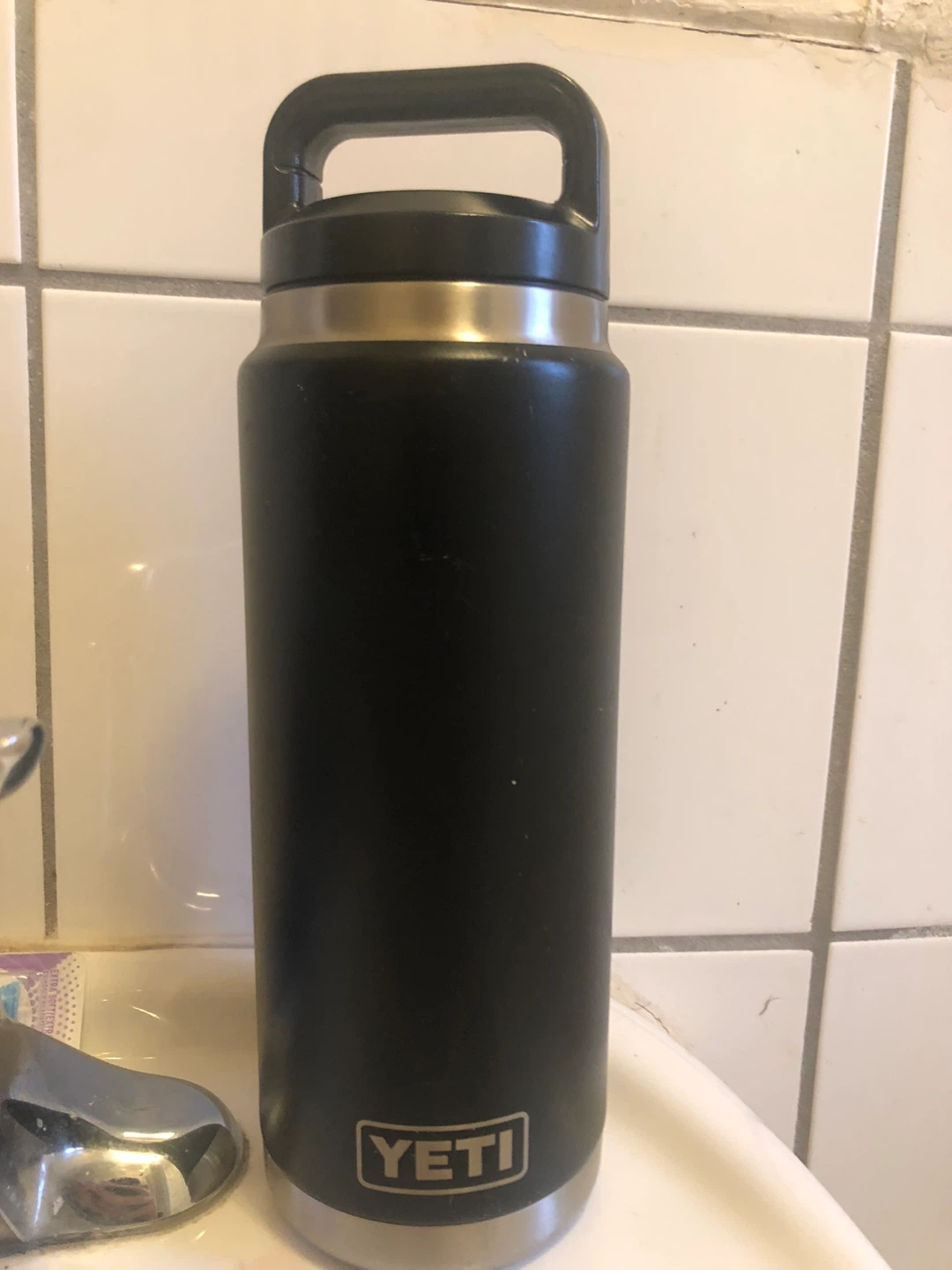 Yeti Black Water Bottle