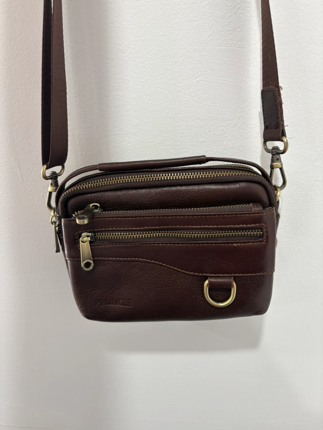 Brown Leather Crossbody Bag - photo 2
