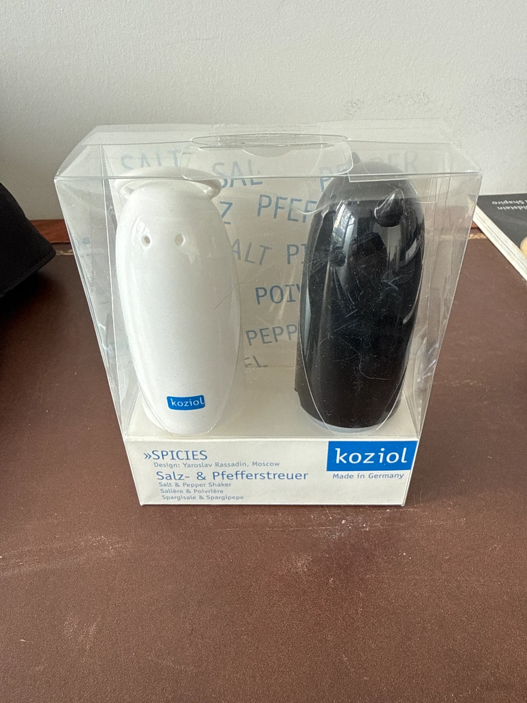 Koziol SPICIES Salt & Pepper Shakers