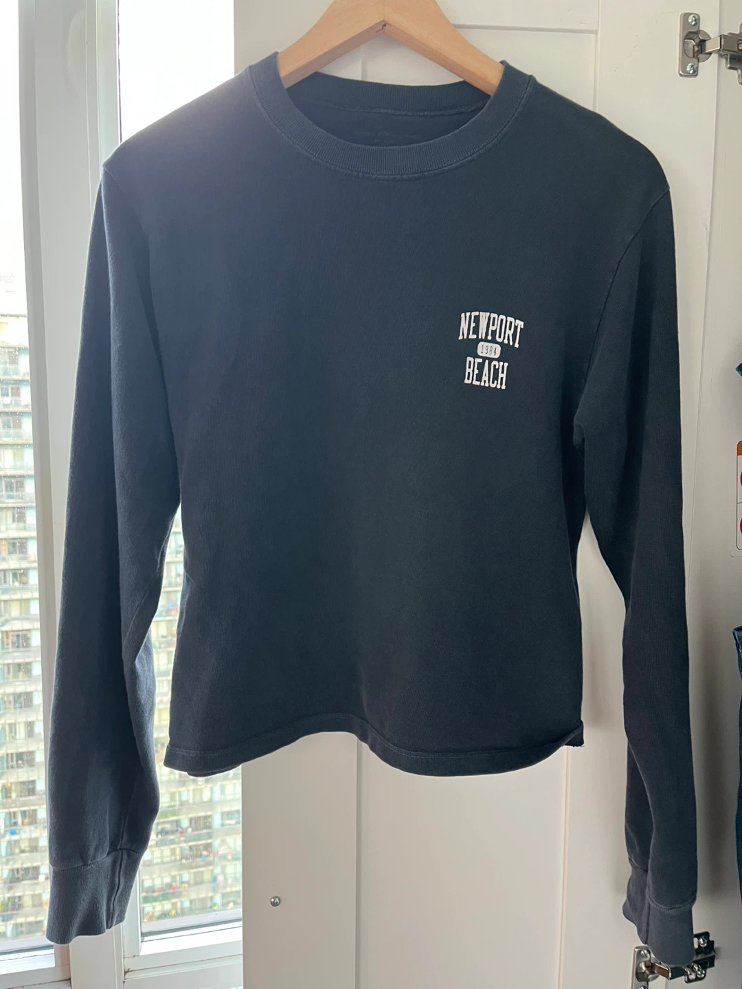 Brandy Melville Newport Beach Long Sleeve Top