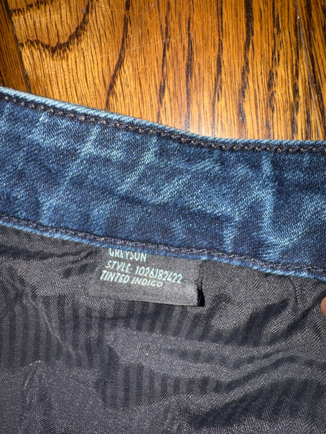 Monfrère Greyson Tinted Indigo Jeans - Size 36 - photo 5