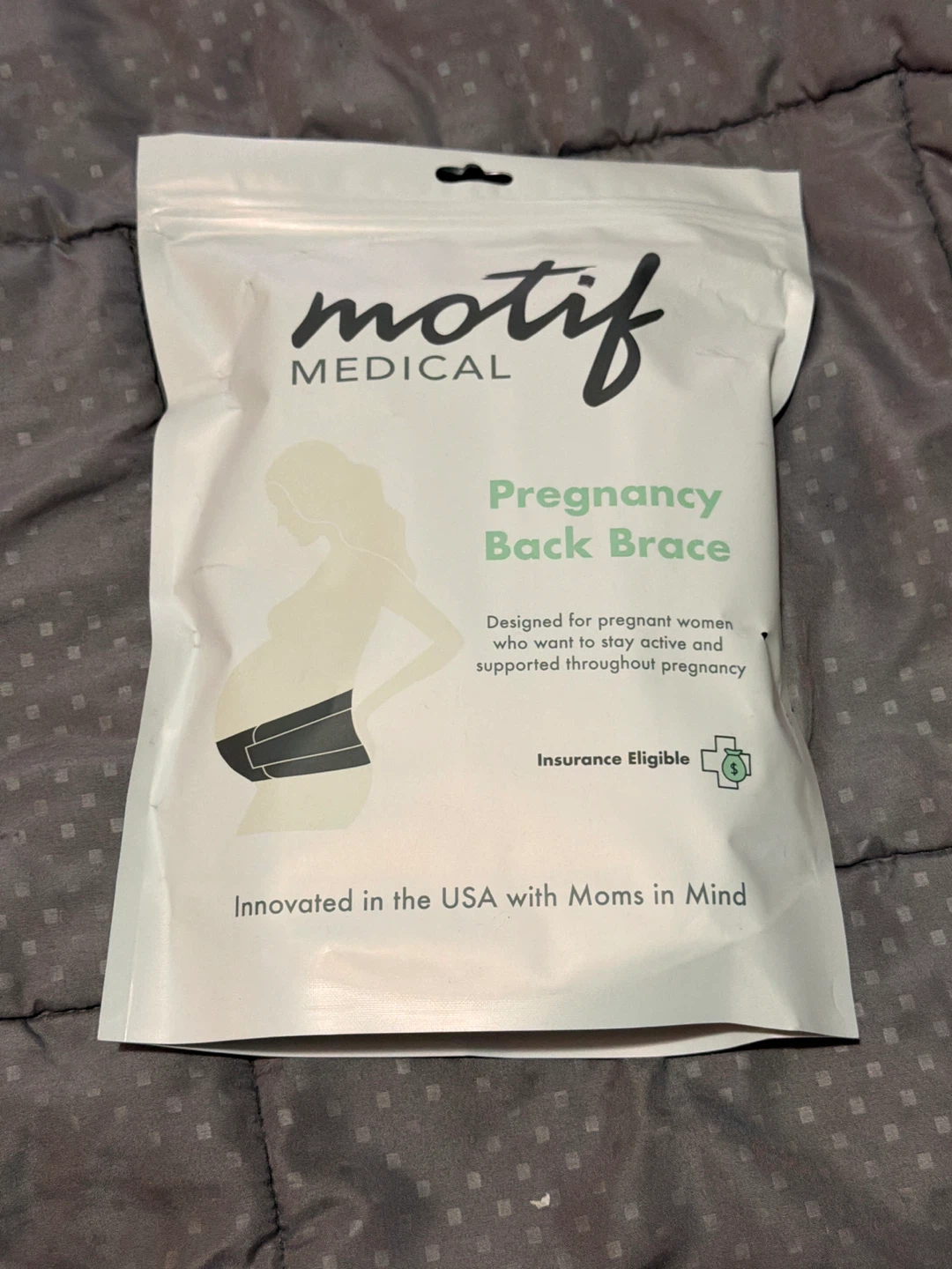 Motif Medical Pregnancy Back Brace - Medium