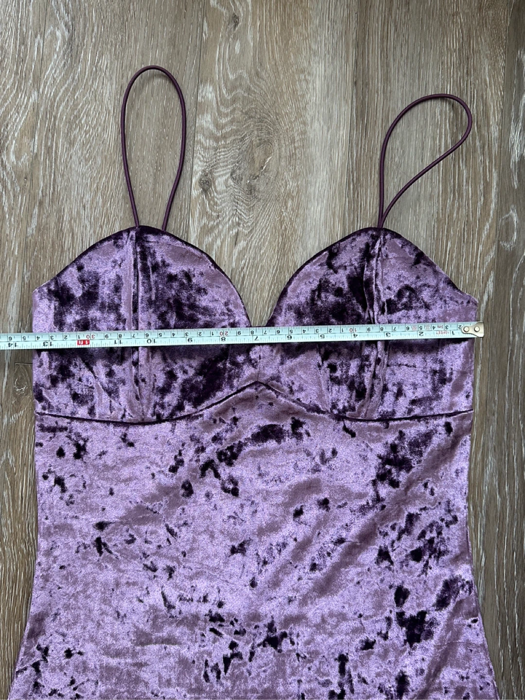 Forever 21 Purple Velvet Cami Dress Size S - photo 5