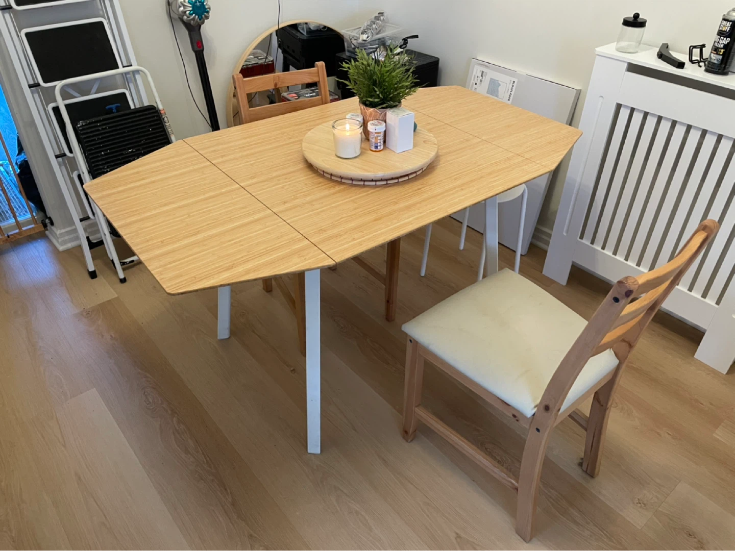 Bamboo Dining Table (extendable) - photo 3