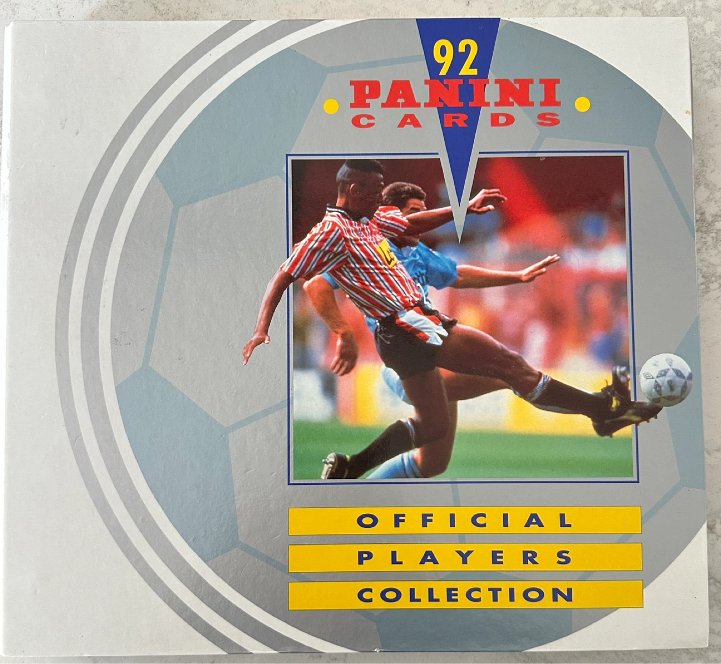 1992 PANINI UK FOOTBALL (SOCCER) COMPLETE SET & BINDER