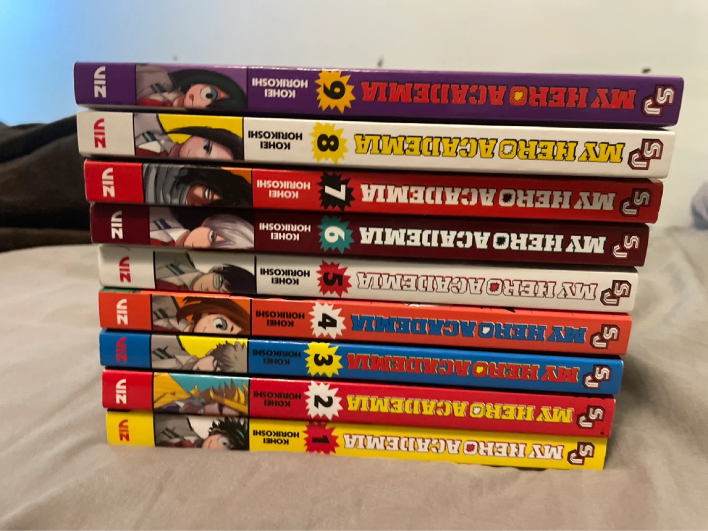 My Hero Academia Manga Volumes 1-9