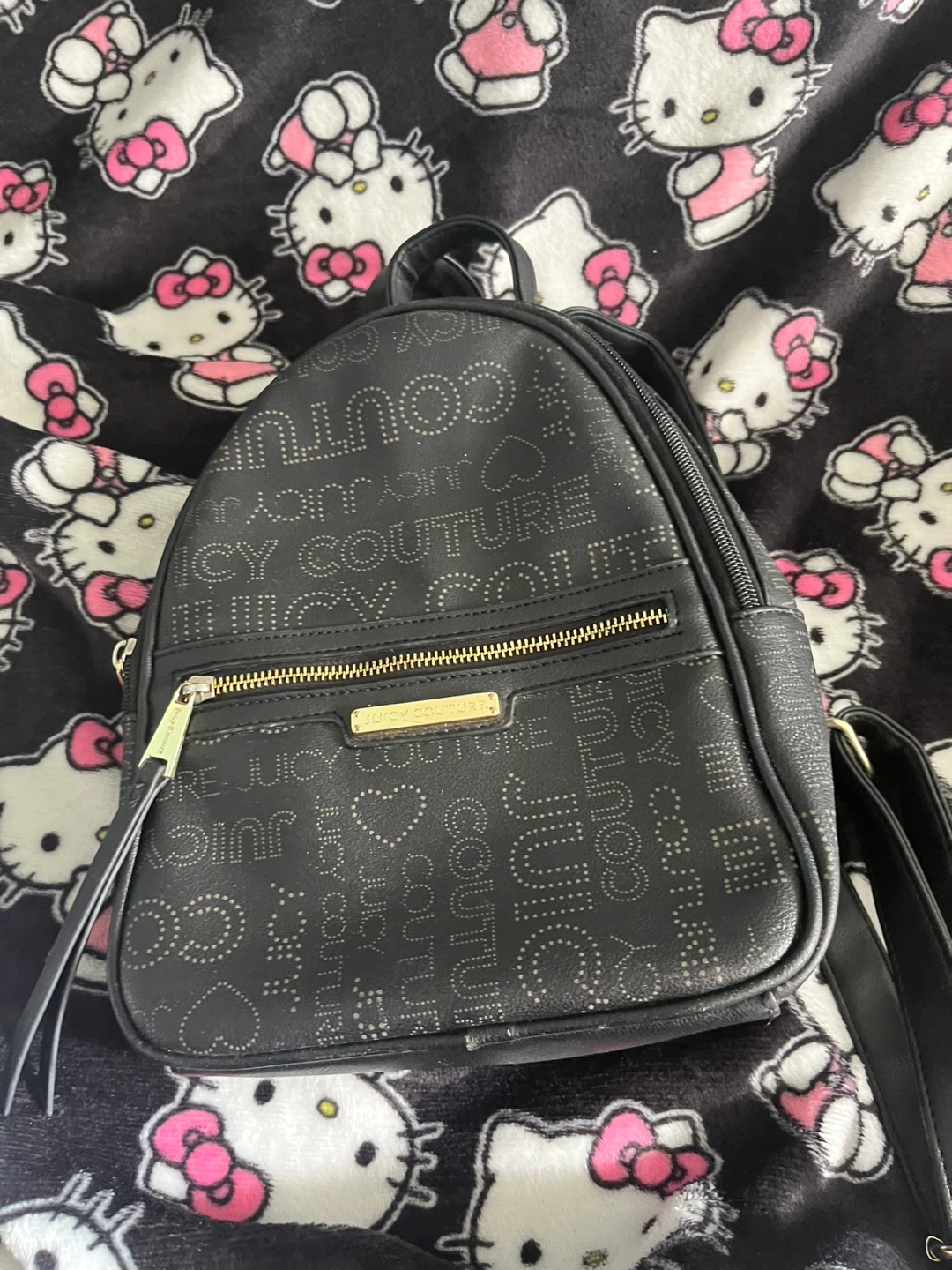 Juicy Couture Black Backpack