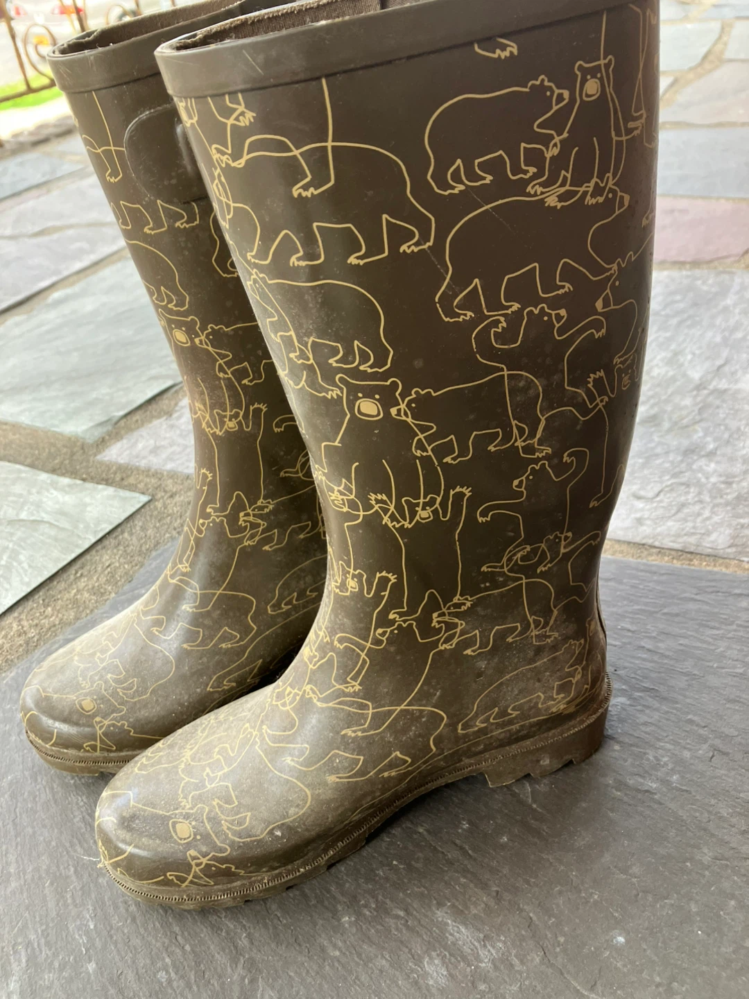 Hatley Rubber Boots - Bear Print - XS/6 - photo 4
