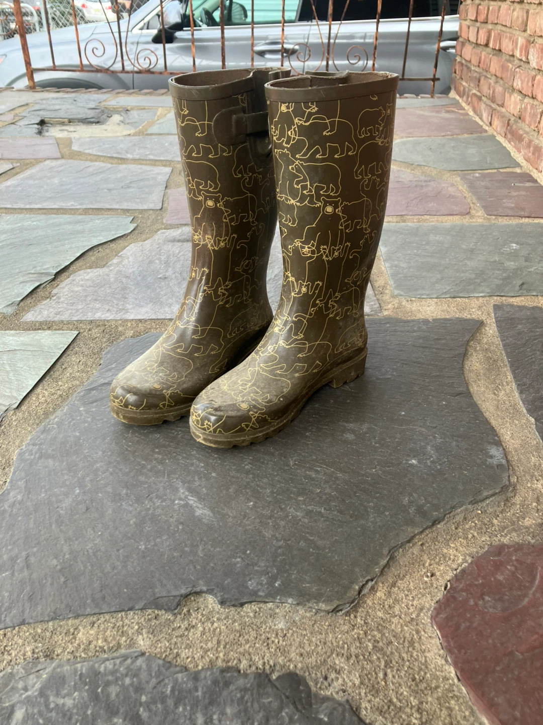 Hatley Rubber Boots - Bear Print - XS/6 - photo 3