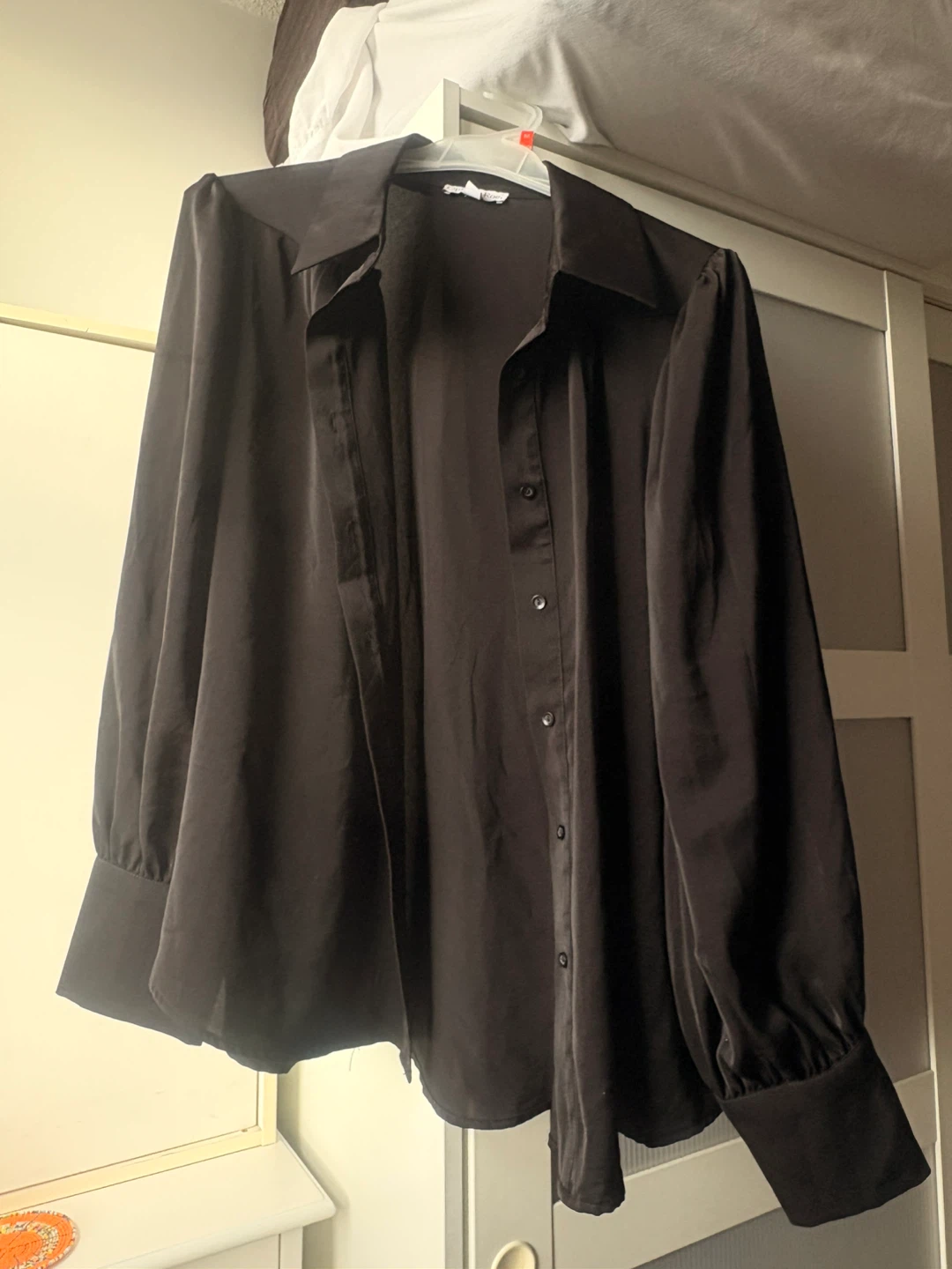 Sophia Roe Black Button-Up Shirt