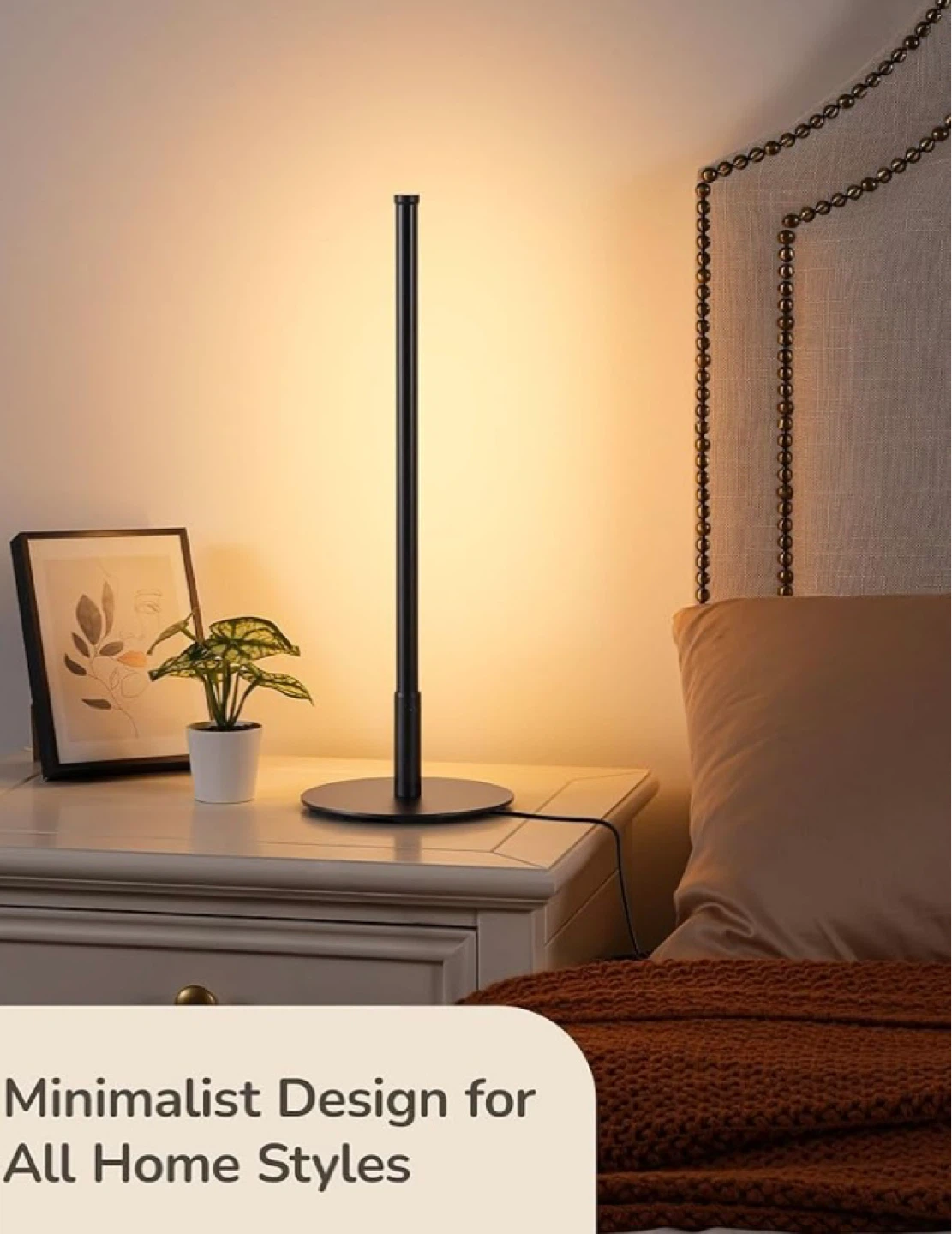 Adjustable LED Table Lamp - Black