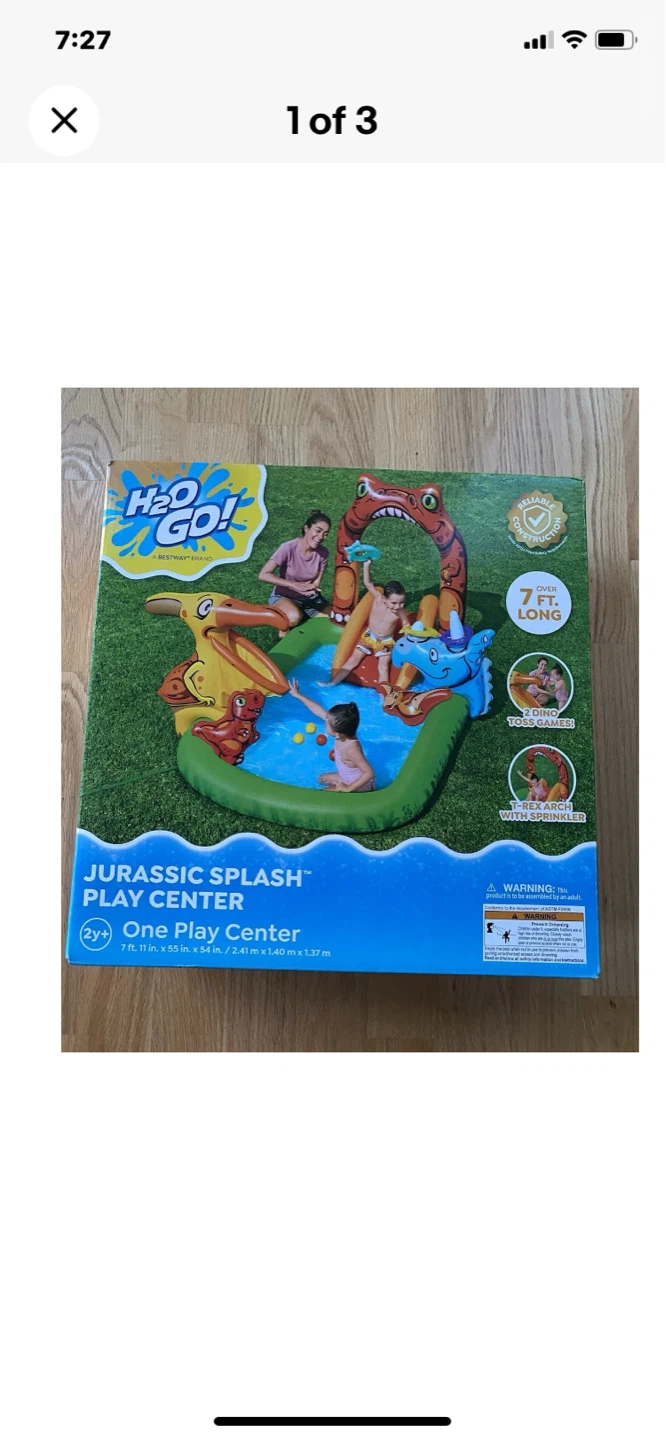 Bestway H2O GO! Jurassic Splash Play Center - One Play Center