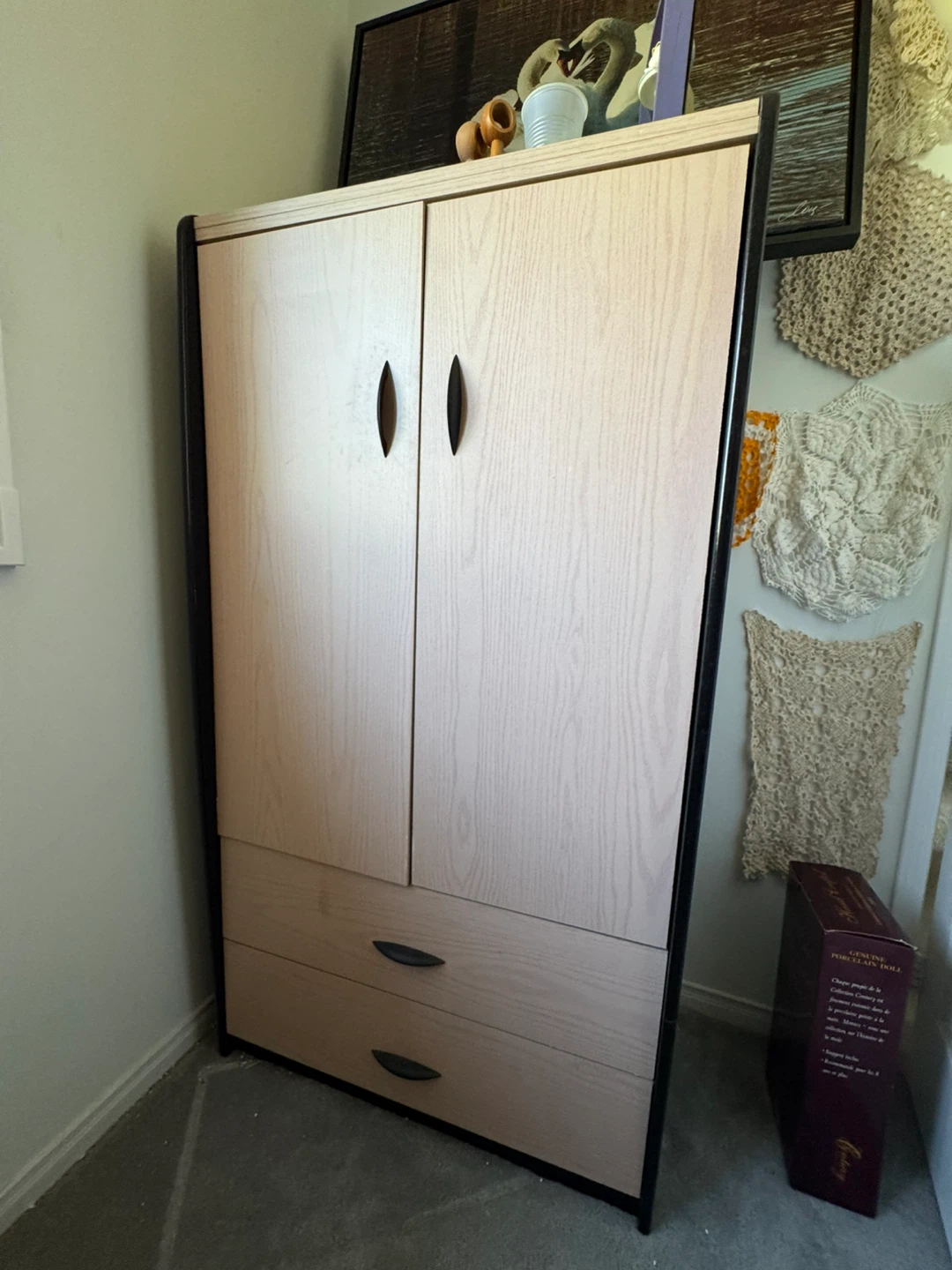 Bedroom Set: Dresser, Nightstand, and Wardrobe - photo 3