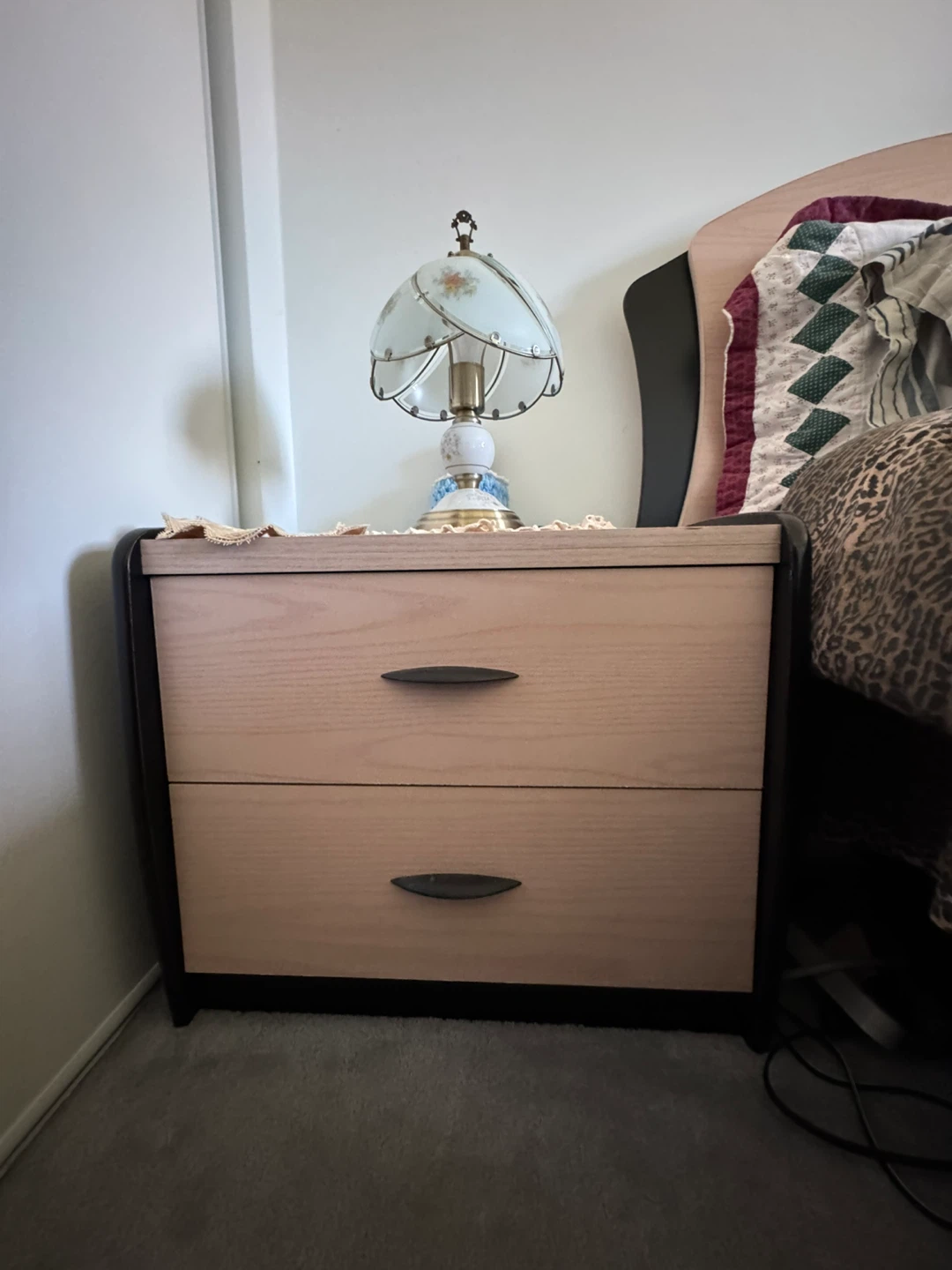 Bedroom Set: Dresser, Nightstand, and Wardrobe - photo 2