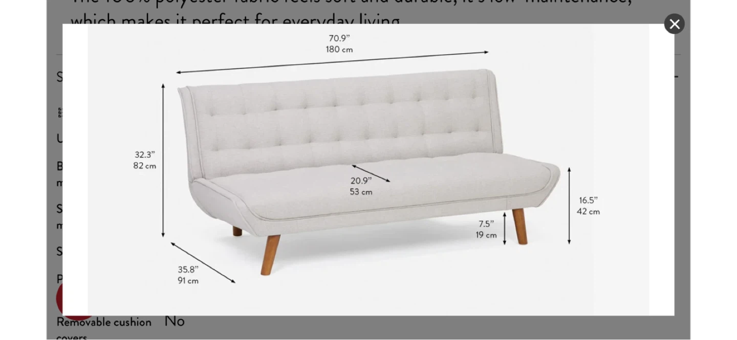 Structube - MAXIMUS tufted sofa-bed - photo 4