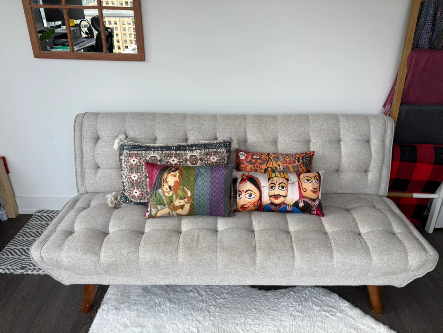 Structube - MAXIMUS tufted sofa-bed
