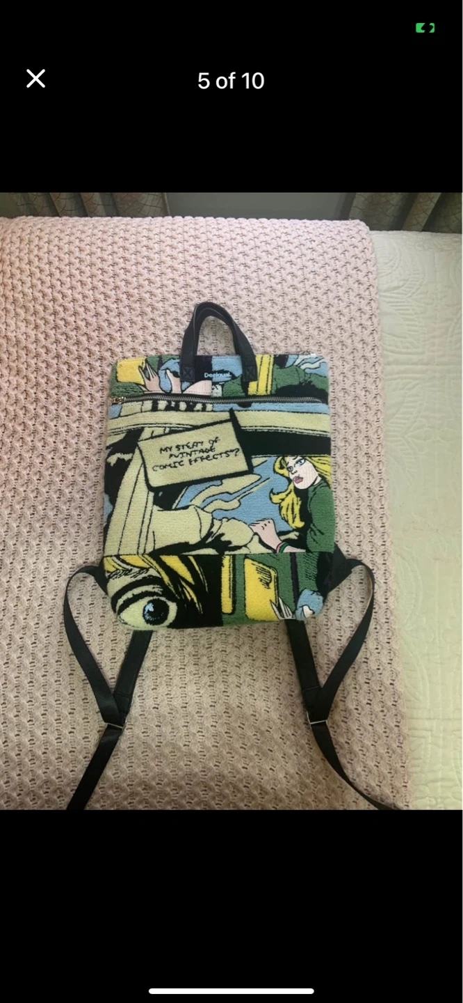 Desigual Arty Kirby Baza Backpack - Multicoloured - photo 5