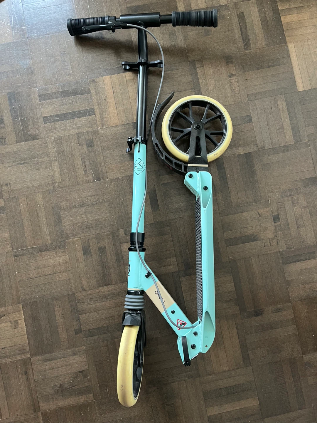 OXELO Adult Folding Scooter Town 7 XL Green - photo 5