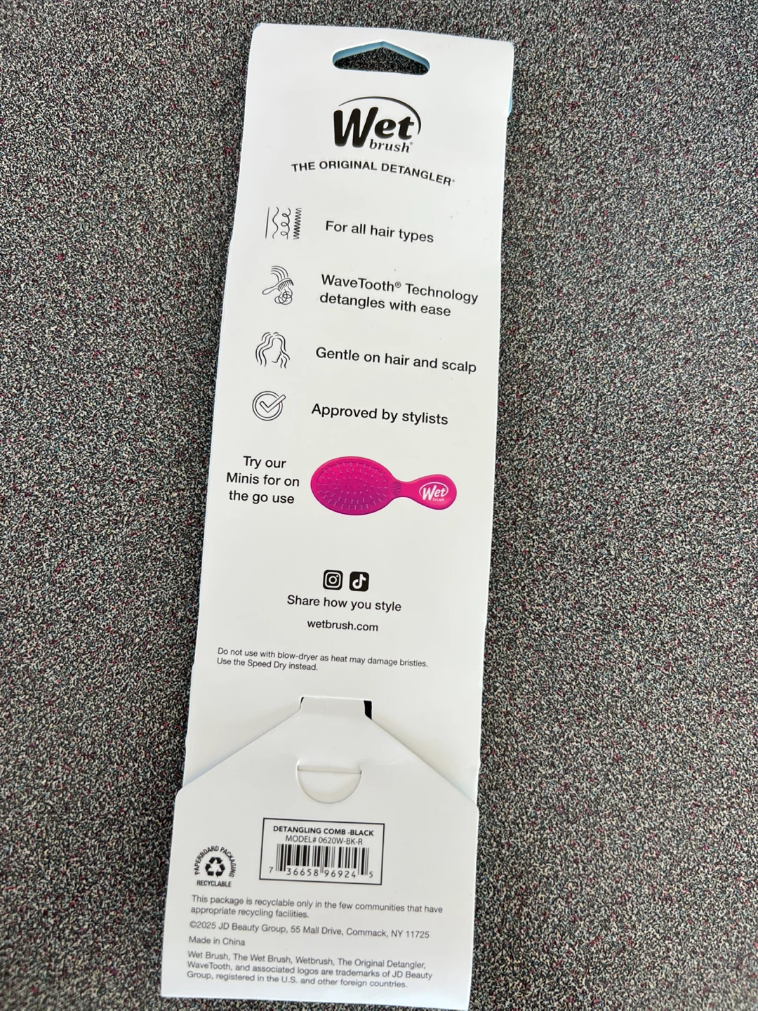 Wet Brush "The Original Detangler" Detangling Comb - photo 2