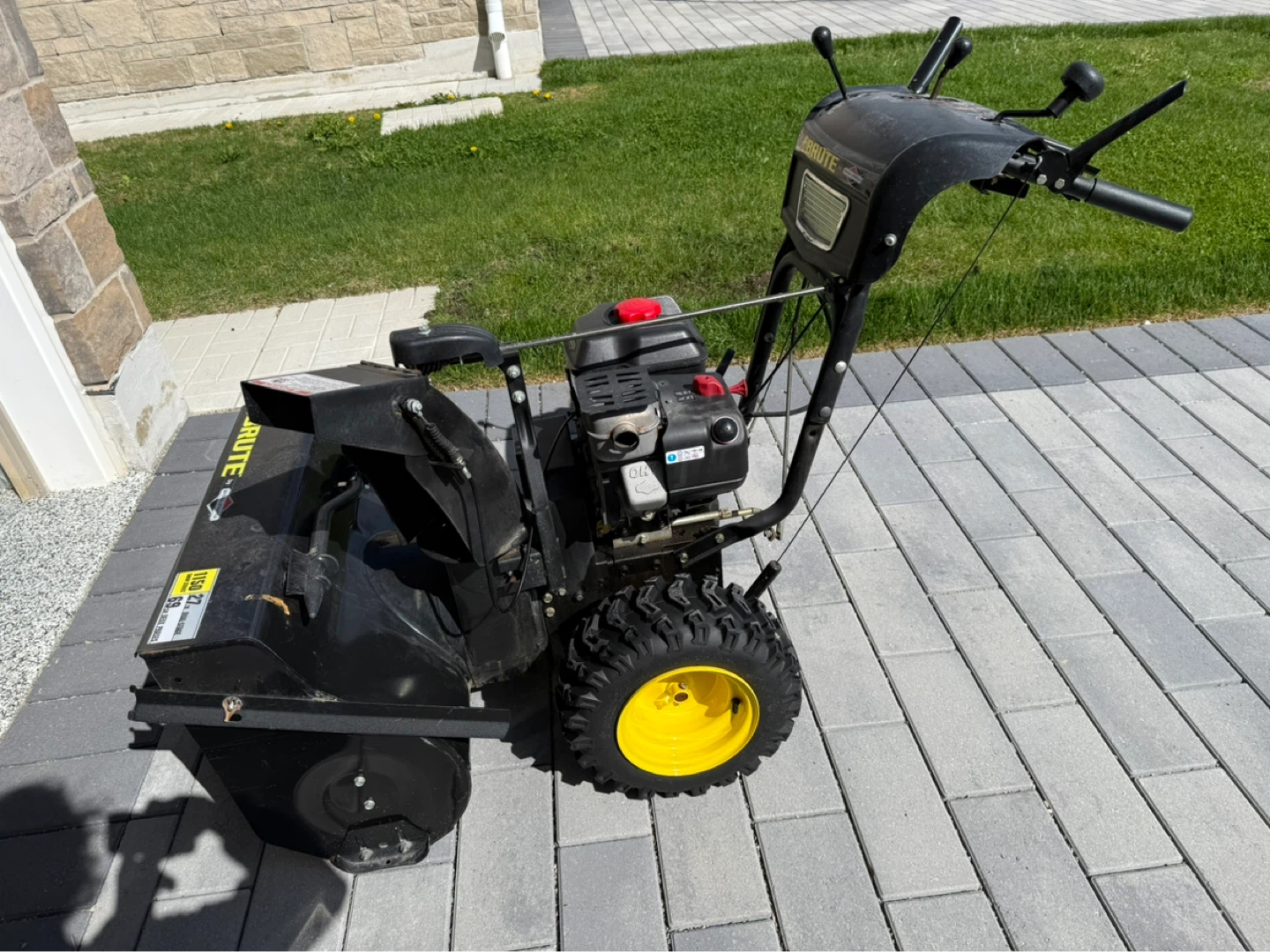 Brute 27" 2-Stage Snowblower